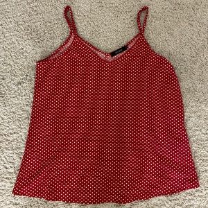 Polka dot tank top